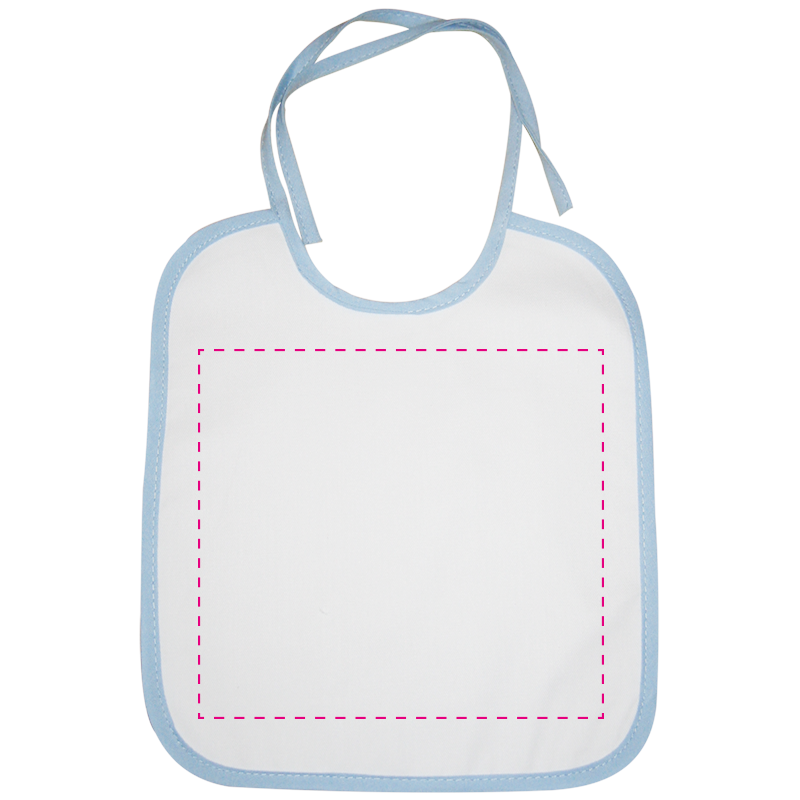 Slab - katoen/polyester - 220 g/m² - 28x24 cm - koordsluiting - Bedrukking