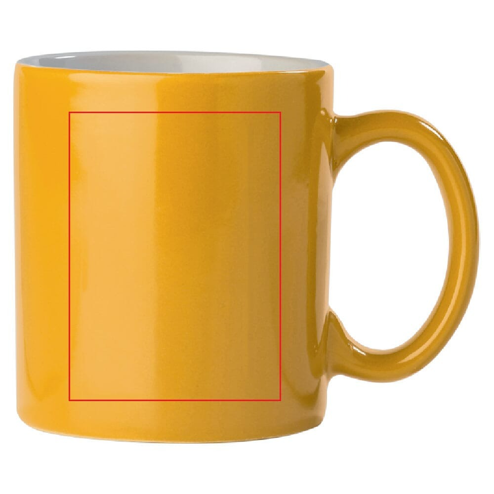 Oslo mok 300ml - keramiek - gekleurd - Gravering