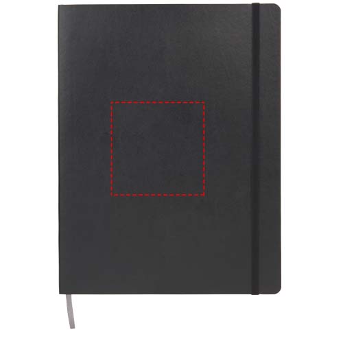 Moleskine Classic notitieboek - XL - kunstleer - 96 vellen - gelinieerd - ronde hoeken, bladwijzer en elastieksluiting - softcover - Debossing Moleskine Classic notitieboek - XL - kunstleer - 96 vellen - gelinieerd - ronde hoeken, bladwijzer en elastieksluiting - softcover - Debossing