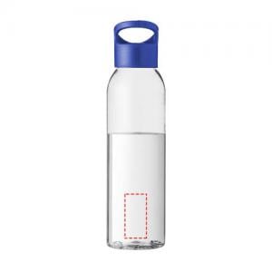 Sky drinkfles 650ml - tritan - transparant met gekleurde dop - Bedrukking 1 t/m 4 kleuren standaard
