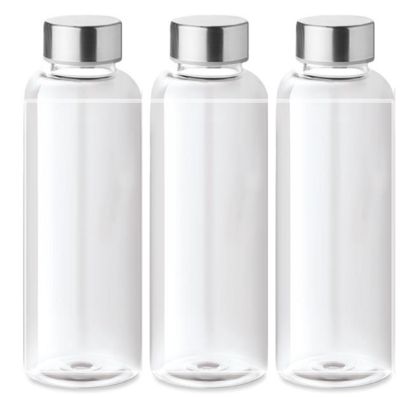 Utah waterfles 500ml - tritan - transparant gekleurd - Full color rondom Utah waterfles 500ml - tritan - transparant gekleurd - Full color rondom