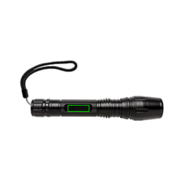 CREE zaklamp - aluminium - zoom-functie - 250 lumens - riemclip - Bedrukking