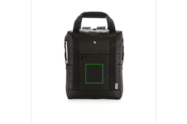 Swiss Peak koelrugzak 22 L - polyester - schouderband - Bedrukking voorzijde