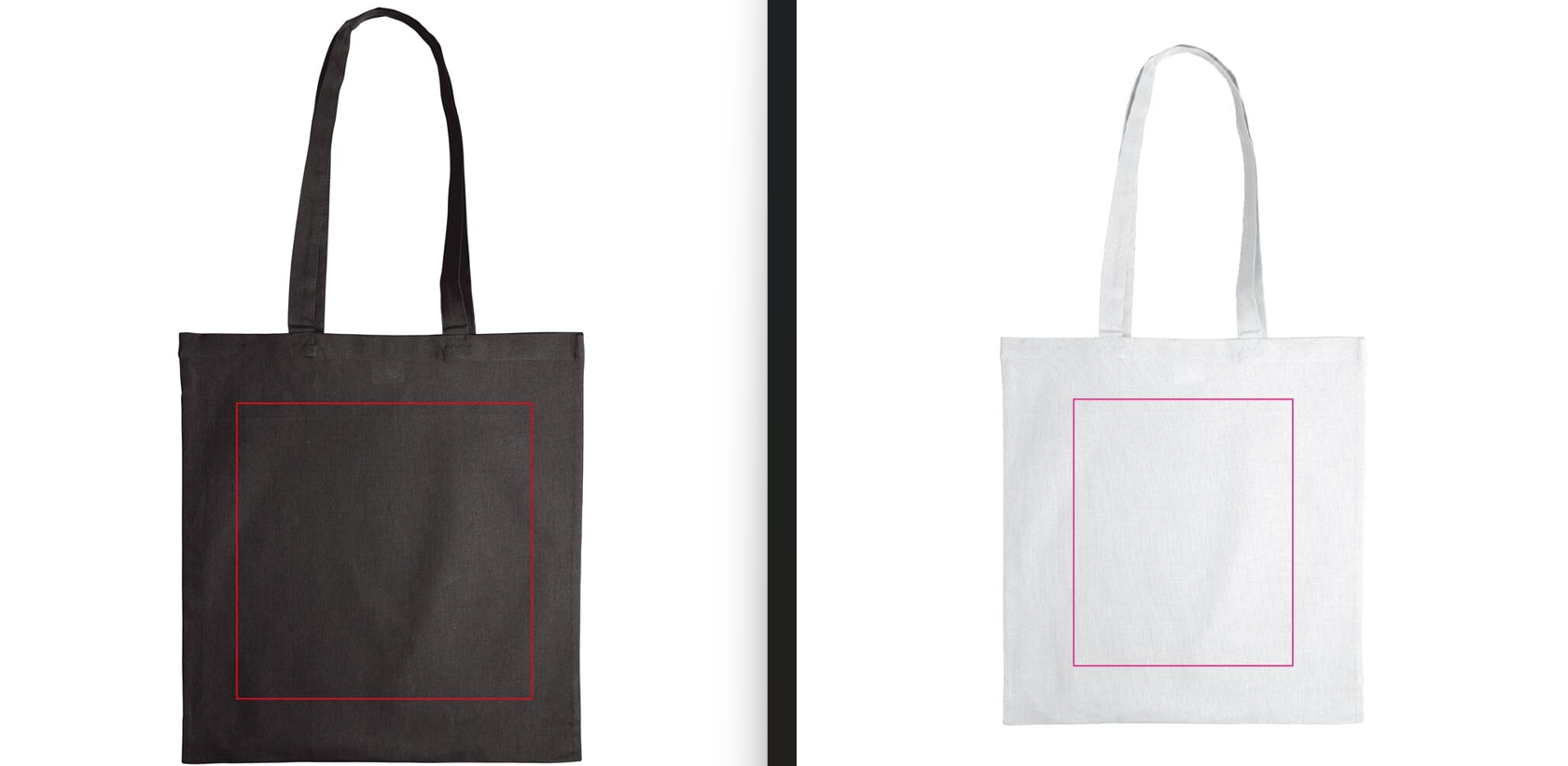 Katoenen draagtas - katoen - 140g/m2 - 38 x 42 cm - Oeko-tex - 1 tm 4 kleuren - Full color Katoenen draagtas - katoen - 140g/m2 - 38 x 42 cm - Oeko-tex - 1 tm 4 kleuren - Full color