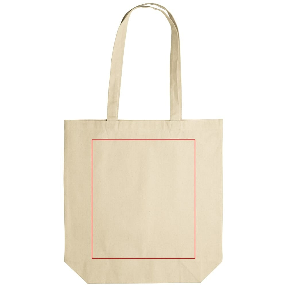 Canvas shopper - canvas - 280g/m² - 42 x 43 x 12 cm - Oeko-tex - Bedrukking 1 t/m 4 kleuren Canvas shopper - canvas - 280g/m² - 42 x 43 x 12 cm - Oeko-tex - Bedrukking 1 t/m 4 kleuren