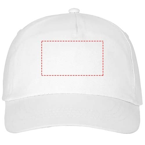 Feniks 5 panel cap - katoen - klittenbandsluiting - Bedrukking in full color Feniks 5 panel cap - katoen - klittenbandsluiting - Bedrukking in full color