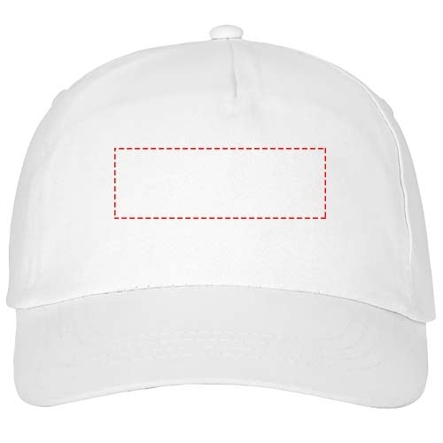 Feniks 5 panel cap - katoen - klittenbandsluiting - Bedrukking in 1 kleur Feniks 5 panel cap - katoen - klittenbandsluiting - Bedrukking in 1 kleur