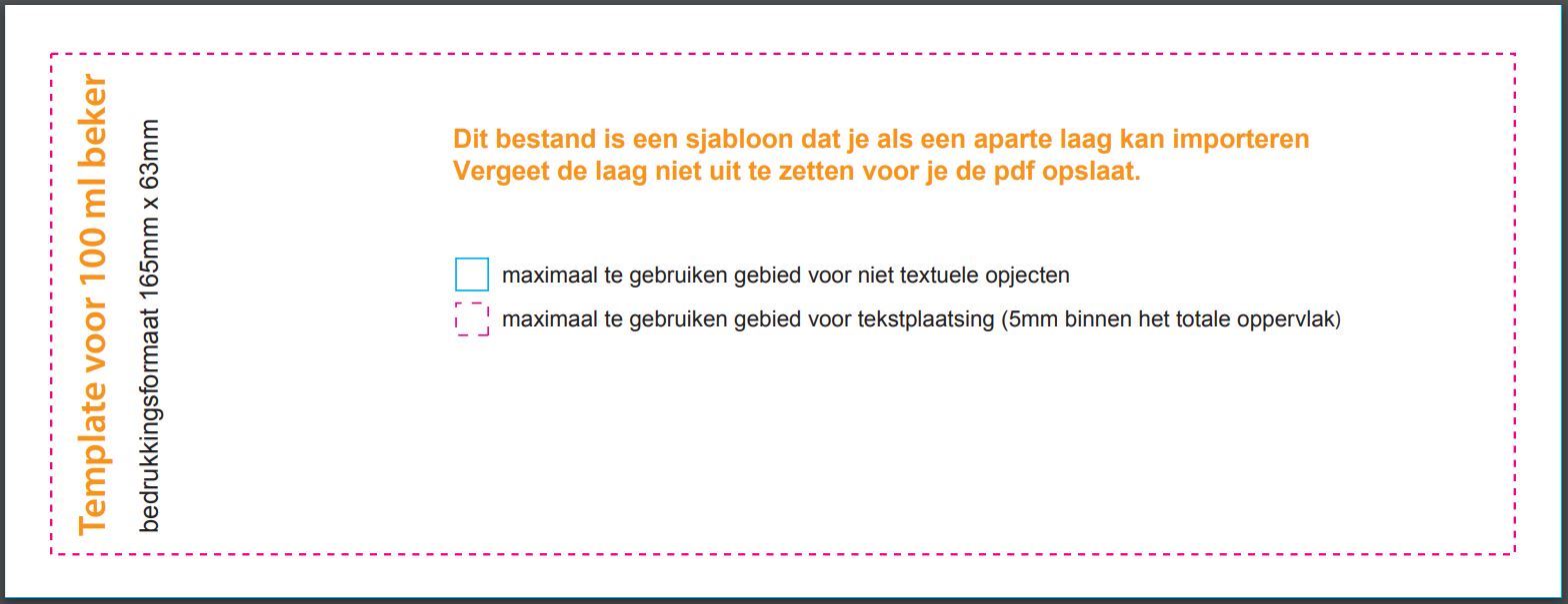 Koffiebeker 100 ml - karton - Bedrukking