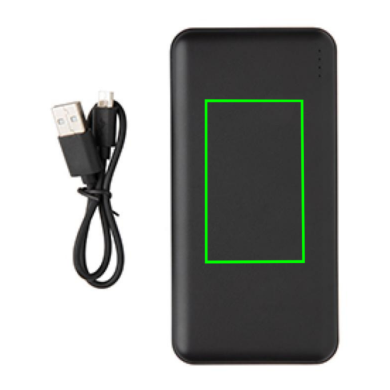 Powerbank - 10.000mAh - ABS - zakformaat - Bedrukking