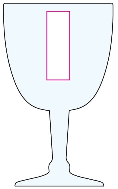 Trappist bierglas 330ml - Bedrukking