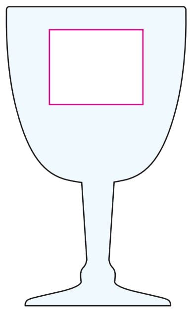 Trappist bierglas 330ml - Bedrukking