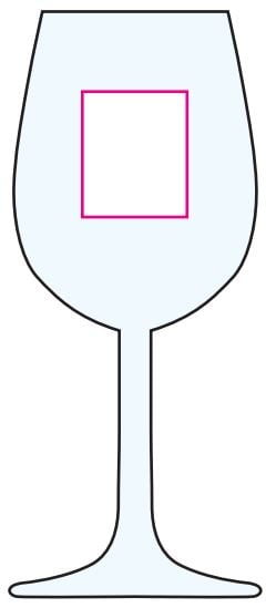 Bouquet portglas 140ml - Bedrukking