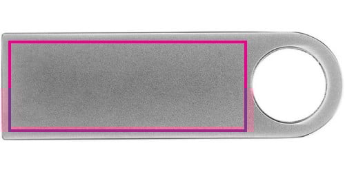 E-Circle USB stick - metaal - 2-128GB - Bedrukking