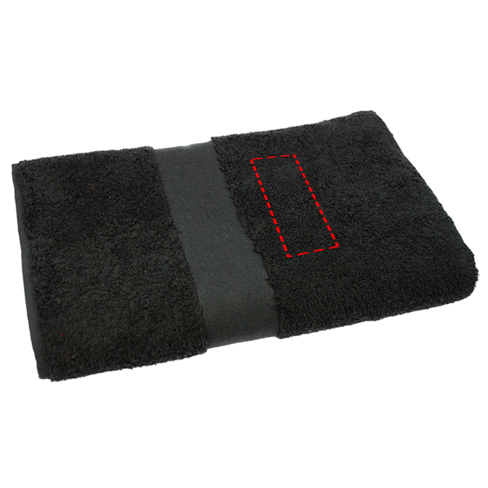 Muval badhanddoek - 140 x 70 cm - 520 g/m² - katoen - Borduring