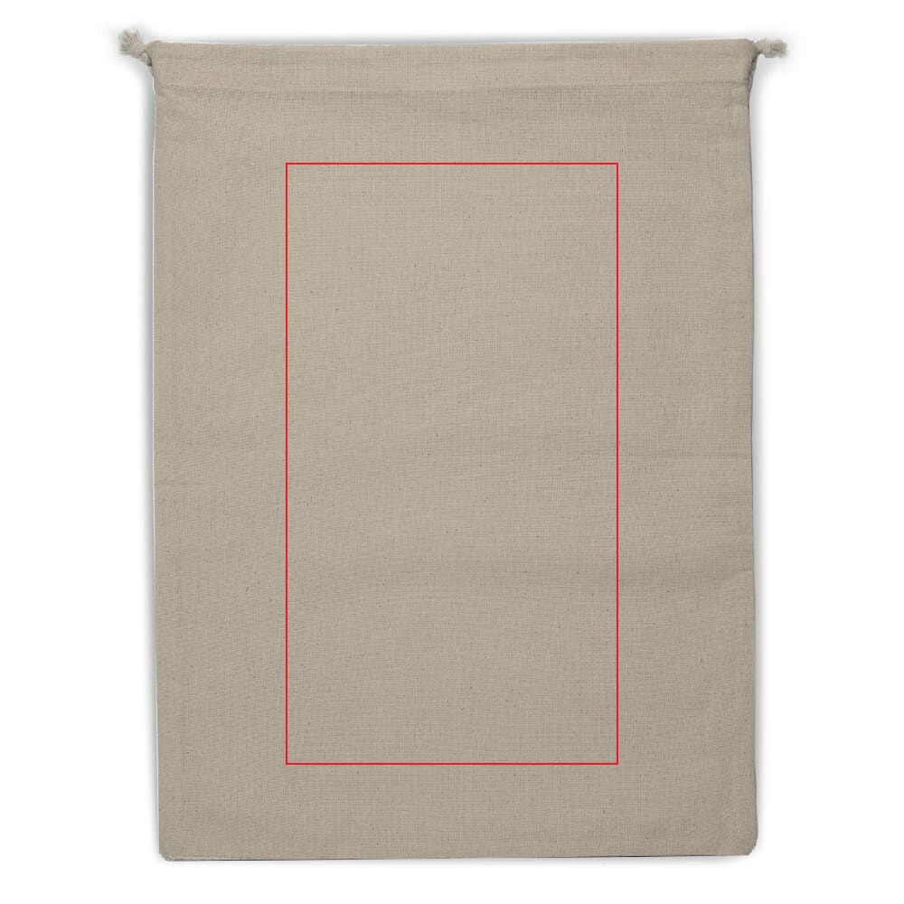 Groente en fruit zakje - katoen - 140 g/m² - 30 x 40 cm - Oeko-tex - ecru - 1 t/m 4 kleuren