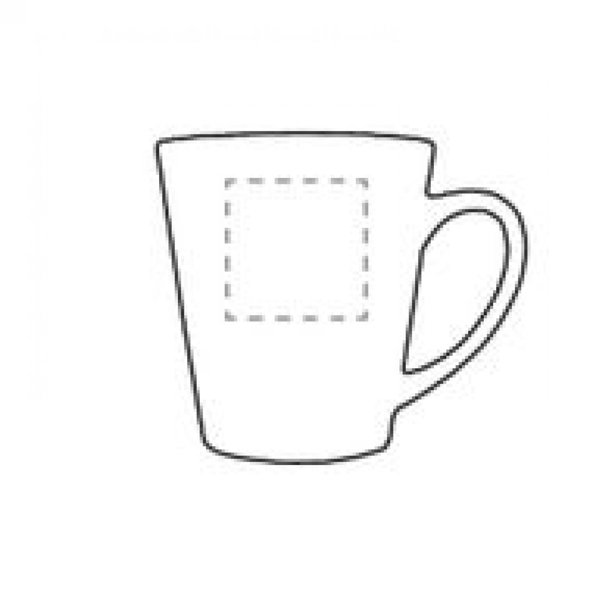 Morning theeglas 320ml - transparant - Gravering