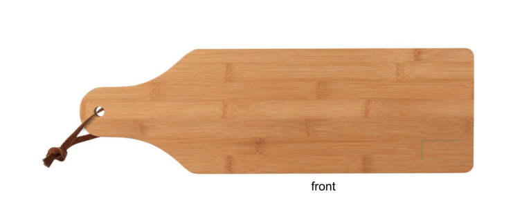 Tapas plank 48 x 15,5 cm - bamboe - Gravering