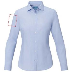 Cuprite blouse - dames - organisch katoen - 121 g/m² - lange mouwen - Schouder