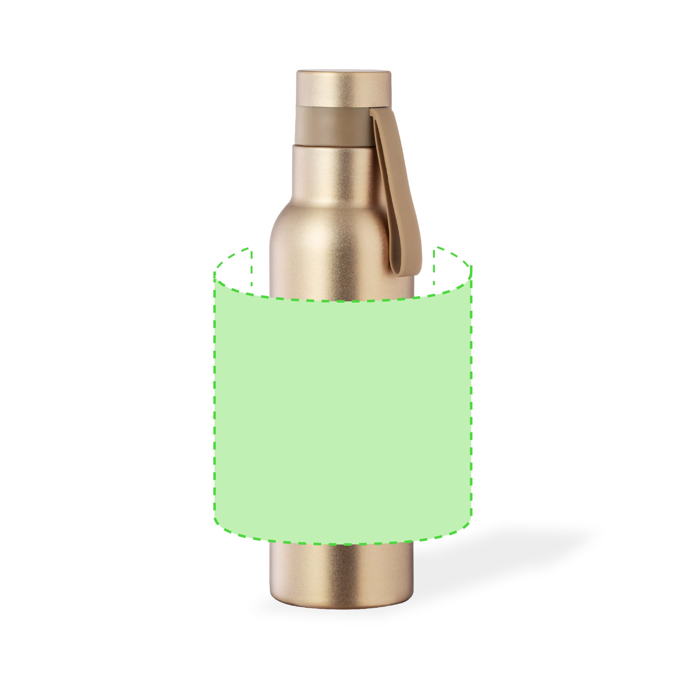 Thermosfles Roach 530 ml - RVS - dubbelwandig - in kraft doos - Full color rondom