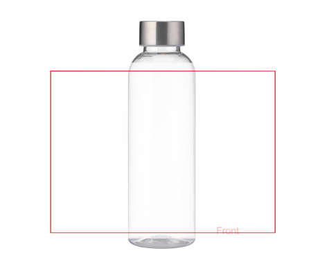 Senga fles 500ml - rPET - transparant gekleurd - Full color Senga fles 500ml - rPET - transparant gekleurd - Full color