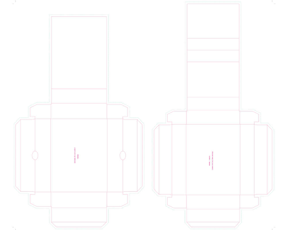 Crazy Cards set kaartspel - Bedrukking doosje