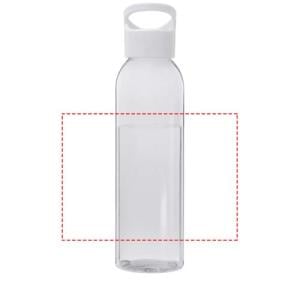 Sky drinkfles 650ml - rPET - transparant gekleurd - Zeefdruk rondom Sky drinkfles 650ml - rPET - transparant gekleurd - Zeefdruk rondom
