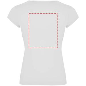 Roly Belice t-shirt - dames - katoen - 200 g/m2 - v-opening - Achterzijde