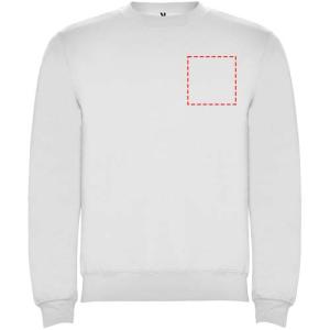 Roly Classica trui - unisex - katoen / polyester - 280 g/m2 - tailleband - Linker borst (klein)