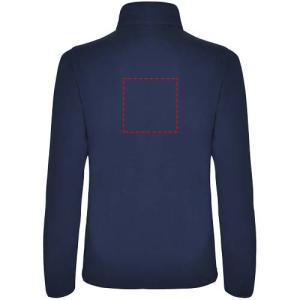 Roly Himalaya jack - dames - polyester - 155 g/m2 - fleece - kwart rits - Achterzijde