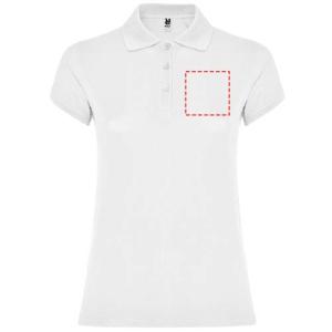 Roly Star polo - dames - katoen - 200 g/m2 - Borst