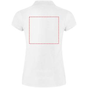 Roly Star polo - dames - katoen - 200 g/m2 - Achterzijde 