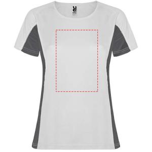 Roly Shanghai sportshirt - dames - polyester - 140 g/m2 - Voorzijde Roly Shanghai sportshirt - dames - polyester - 140 g/m2 - Voorzijde