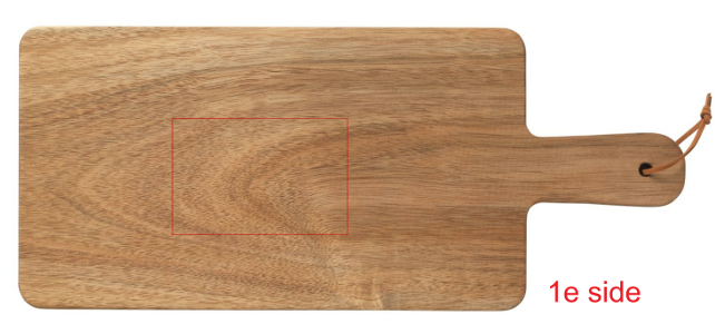 Wooosh serveerplank 42 x 18 cm - acacia hout - Gravering