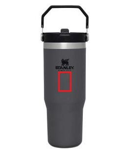 Stanley IceFlow™ tumbler drinkfles 890 ml - RVS - dubbelwandig met rietje - Gravering