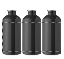 Moss drinkfles 500ml - gerecycled RVS - enkelwandig met karabijnhaak - Full color