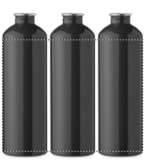Moss drinkfles 750ml - gerecycled RVS - enkelwandig met karabijnhaak - Full color Moss drinkfles 750ml - gerecycled RVS - enkelwandig met karabijnhaak - Full color