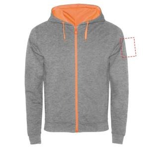 Roly Fuji sweatjack - unisex - katoen/polyester - 280 g/m² - Schouder