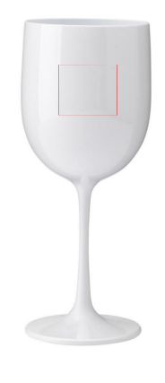 Lunaire wijnglas 480ml - polycarbonaat - Bedrukking