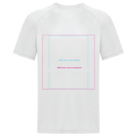 Sportshirt Run Sprintex heren - 100% polyester - 140 gr/m2 - Bedrukking full color