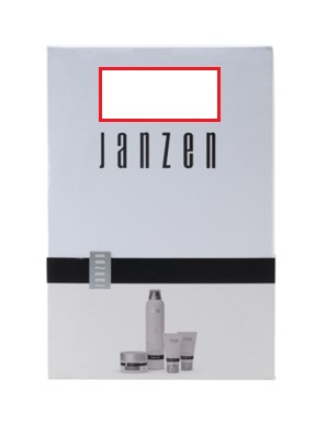 Janzen giftset S - aluminium/kunststof - 4 bodyproducten - Black 22 - Sticker op doos