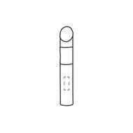 Grundig Solar Garden LED-Lamp - RVS/kunststof - zonne-energie - Gravering