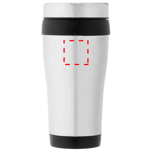 Elwood thermosbeker 410ml - RVS - dubbelwandig - Bedrukking Elwood thermosbeker 410ml - RVS - dubbelwandig - Bedrukking