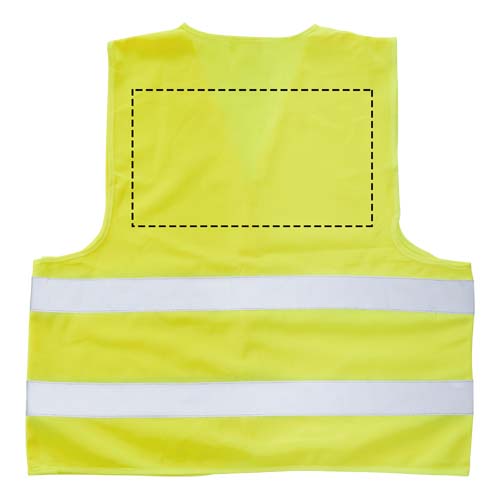 RFX™ See-me veiligheidsvest - polyester - klasse ll - Bedrukking achterzijde RFX™ See-me veiligheidsvest - polyester - klasse ll - Bedrukking achterzijde