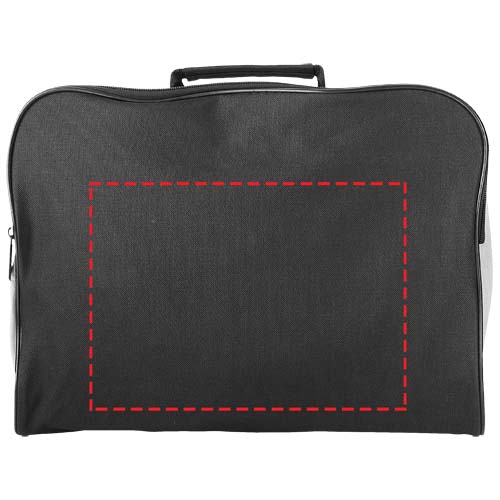 Florida documententas - A4 - polyester - 600D - ritssluiting - Achterzijde