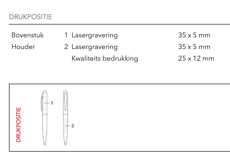 Senator Nautic balpen - metaal - blauwe inkt - Lasergravure