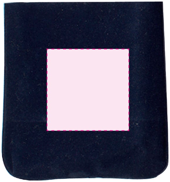 Nekkussentje in etui - Bedrukking etui