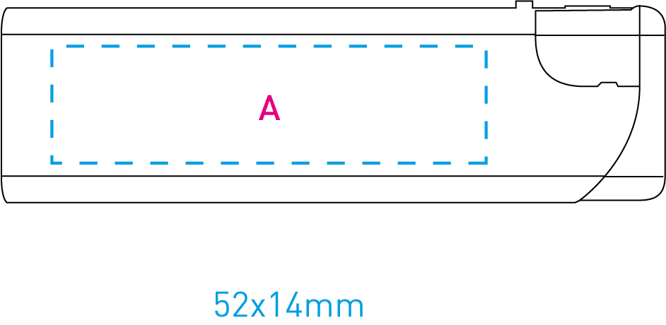 Zorr Slider Piezo elektronische aansteker - kindveilig - navulbaar - Bedrukking Zorr Slider Piezo elektronische aansteker - kindveilig - navulbaar - Bedrukking