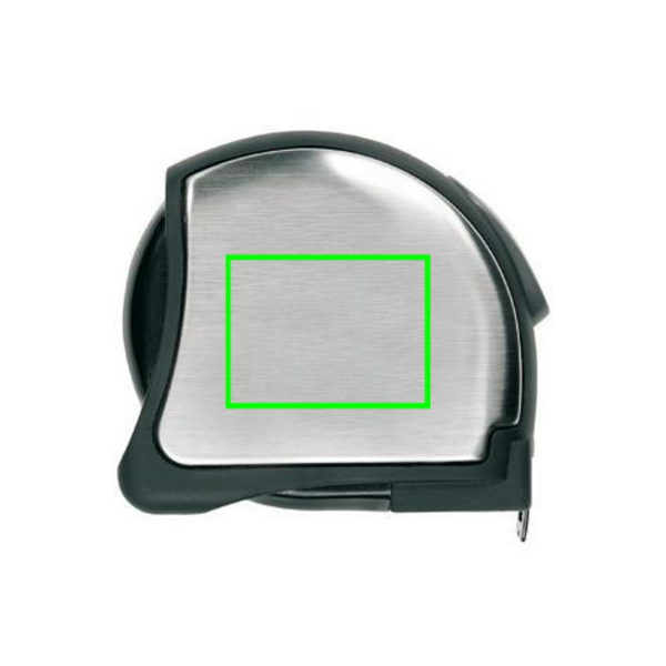 Rolmaat - 5 m - 2,5 cm - rubber - riemclip - Gravering voorzijde