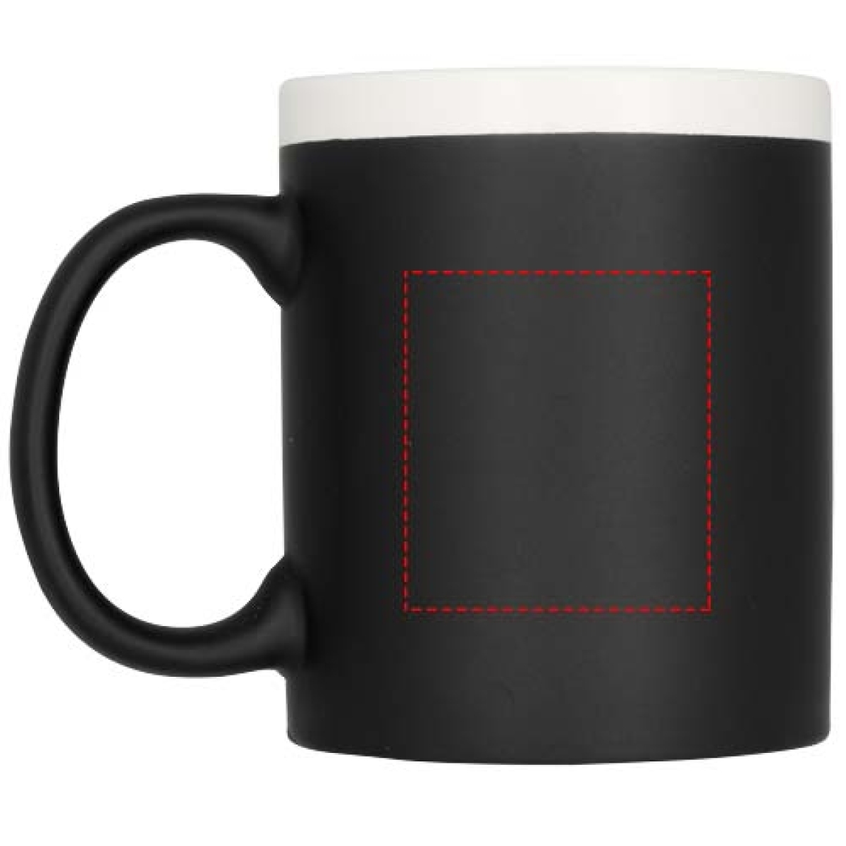 Mok 300ml - keramiek - beschrijfbaar met krijt - achterzijde Mok 300ml - keramiek - beschrijfbaar met krijt - achterzijde