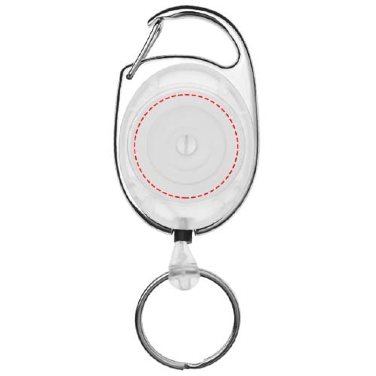 Gerlos sleutelhanger en rollerclip - ABS - karabijnhaak - 60 cm lang koord - voorzijde Gerlos sleutelhanger en rollerclip - ABS - karabijnhaak - 60 cm lang koord - voorzijde